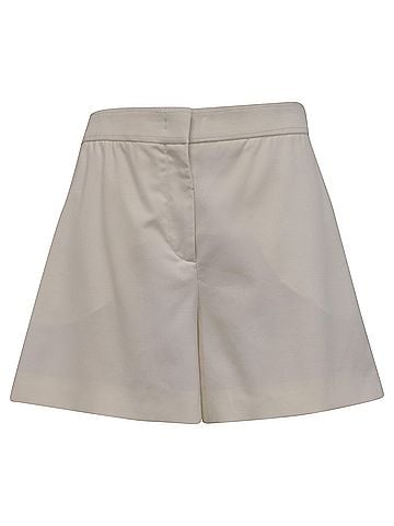Emilio Pucci Emilio Pucci Shorts in Cream Virgin Wool (view 1)