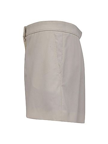 Emilio Pucci Emilio Pucci Shorts in Cream Virgin Wool (view 2)