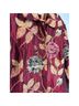 Coldwater Creek Floral Burgundy Gold Blazer Size M - photo 9