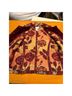 Coldwater Creek Floral Burgundy Gold Blazer Size M - photo 5