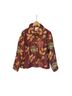 Coldwater Creek Floral Burgundy Gold Blazer Size M - photo 1