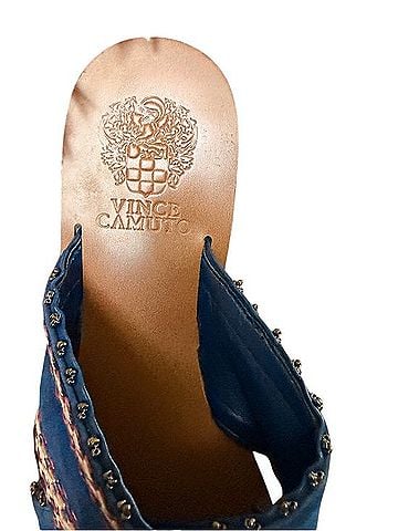 Vince Camuto Braided-Trim Slide Sandals Sandals (view 2)