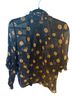 Anna Sui Floral Black Yellow Blouse Size 8 - photo 7