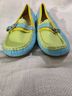 David Tate Color Block Blue Green Yellow Flats Size 6 - photo 7