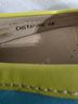 David Tate Color Block Blue Green Yellow Flats Size 6 - photo 11