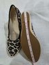 David Tate Leopard Print Black Gray Wedges Size 6 - photo 7