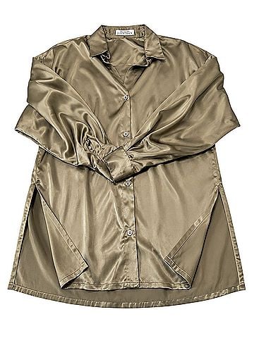 Ellen Tracy Long Sleeve Button-Down Shirt (view 1)