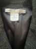 Diane von Furstenberg Houndstooth Black Gray Blazer Size 0X - photo 5