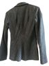 Diane von Furstenberg Houndstooth Black Gray Blazer Size 0X - photo 2