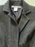 Diane von Furstenberg Houndstooth Black Gray Blazer Size 0X - photo 4
