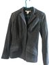Diane von Furstenberg Houndstooth Black Gray Blazer Size 0X - photo 1