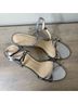 Stuart Weitzman Gray Silver Sandals Size 10 - photo 4