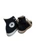 Converse Black Sneakers Size 8 1/2 - photo 2