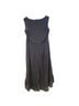 Lily Black 100% Polyester Solid Black Jumpsuit Size XL - photo 2
