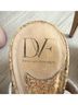 Diane von Furstenberg Silver Wedges Size 7 - photo 3
