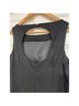 ACDC Solid Black Cocktail Dress Size XL - photo 4