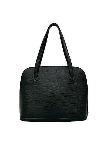 Louis Vuitton LOUIS VUITTON Louis Vuitton Vintage Lussac Epi Leather Genuine Tote Bag Semi Shoulder Black 26238 (view 1)