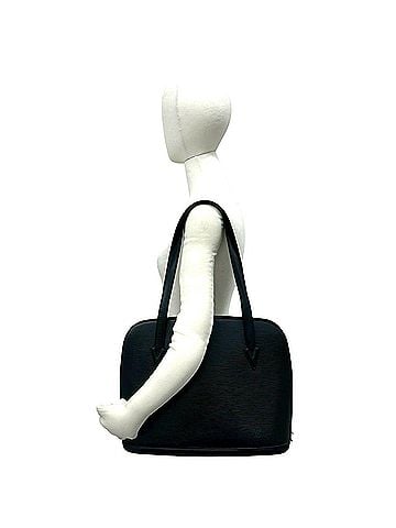 Louis Vuitton LOUIS VUITTON Louis Vuitton Vintage Lussac Epi Leather Genuine Tote Bag Semi Shoulder Black 26238 (view 2)
