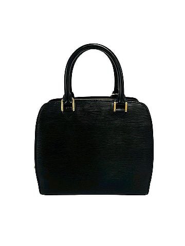 Louis Vuitton LOUIS VUITTON Louis Vuitton Pont Neuf Epi Leather Genuine Round Zip Handbag Mini Boston Bag Noir 16725 (view 1)