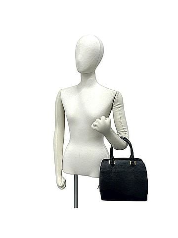 Louis Vuitton LOUIS VUITTON Louis Vuitton Pont Neuf Epi Leather Genuine Round Zip Handbag Mini Boston Bag Noir 16725 (view 2)