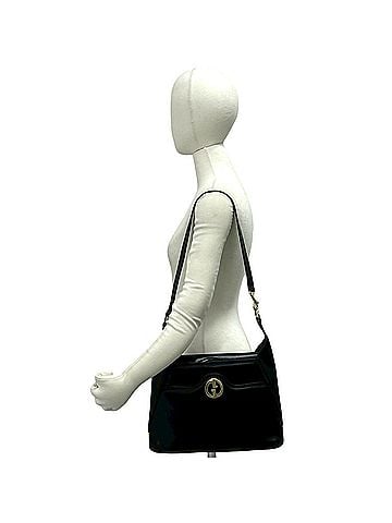 Gucci GUCCI (Old Gucci) G Logo Hardware Leather Semi-Shoulder Bag Tote Black 38622 (view 2)