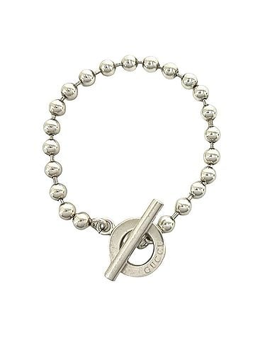 Gucci GUCCI Ball Chain Bracelet, Sterling Silver 925, Accessory, Item Number 22031 (view 1)