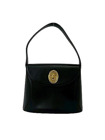Christian Dior Christian Dior Vintage CD Logo Hardware Leather Handbag Mini Tote Bag Black 43560 (view 1)