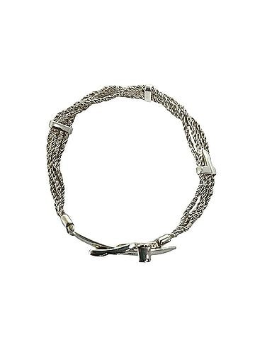 Tiffany & Co. TIFFANY&amp;Co. Tiffany Vintage T-Rope Bracelet, Sterling Silver 925, Belt Chain Bangle, 61684 (view 1)
