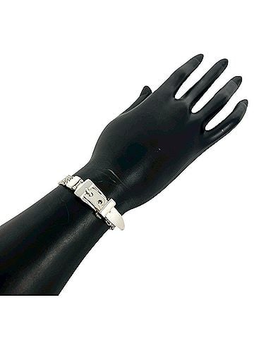 Tiffany & Co. TIFFANY&amp;Co. Tiffany Vintage T-Rope Bracelet, Sterling Silver 925, Belt Chain Bangle, 61684 (view 2)