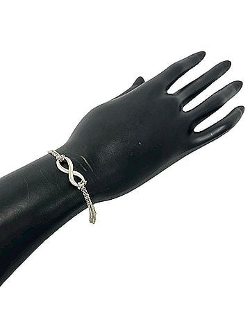 Tiffany & Co. TIFFANY&amp;Co. Tiffany Vintage Infinity Bracelet, Sterling Silver 925 Chain Accessory, Silver, Item Number 29853 (view 2)