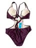 Cupshe Solid Purple One Piece Swimsuit Size L - photo 7