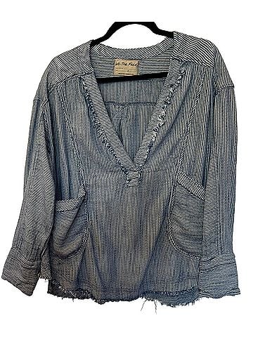 We the Free By the Shore Long Sleeve Button-Down Shirt (view 1)