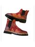 Free People Red Multi Color Ankle Boots Size 8 - photo 6
