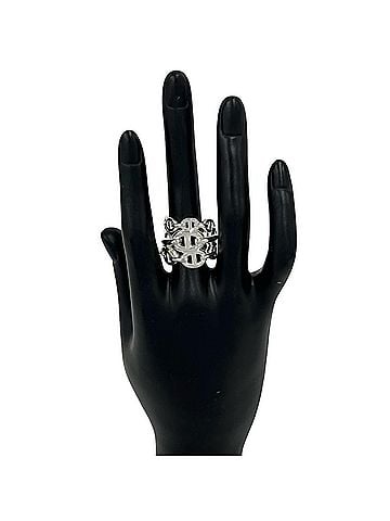 Hermès HERMES Chaine d'Ancre Enchainee GM Ring, Sterling Silver 925, Accessory, Item Number 09845 (view 1)