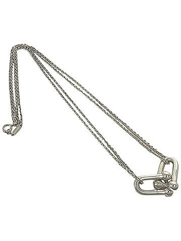 Tiffany & Co. TIFFANY&amp;Co. Tiffany HardWear Double Link Necklace, Sterling Silver 925, Accessory, Item Number 57563 (view 1)