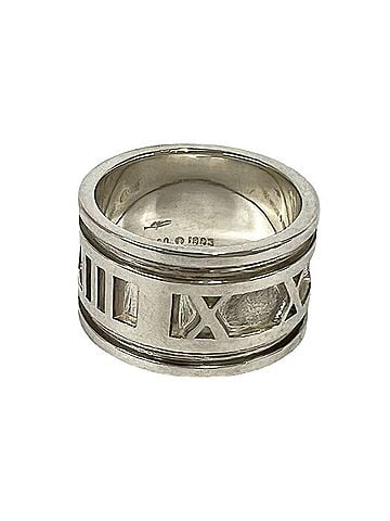 Tiffany & Co. TIFFANY&amp;Co. Tiffany Vintage Wide Atlas Ring, Sterling Silver 925, Accessory, 39007 (view 1)
