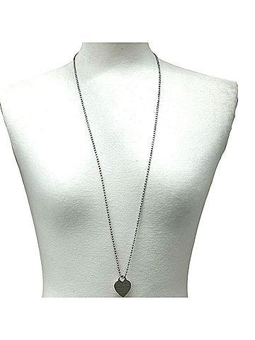 Tiffany & Co. TIFFANY&amp;Co. Tiffany Return to Heart Tag Necklace, Sterling Silver 925, Accessory, Item Number 32523 (view 2)