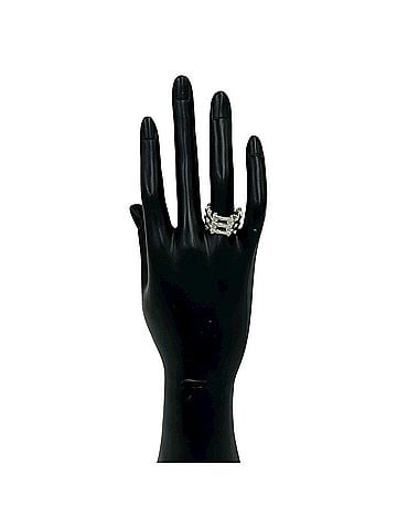 Tiffany & Co. TIFFANY&amp;Co. Tiffany Gate Ring, Sterling Silver 925, 18K Yellow Gold, Accessory, 00070 (view 2)
