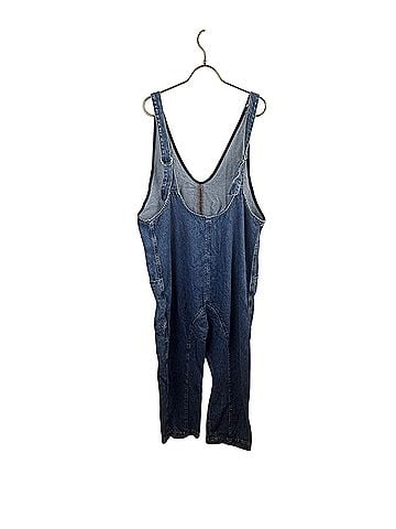 We the Free High Roller Slouchy Denim Jumpsuit (view 2)