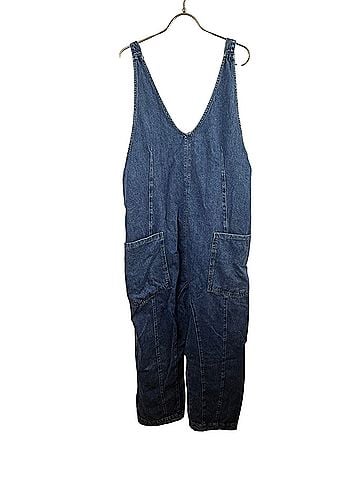 We the Free High Roller Slouchy Denim Jumpsuit (view 1)