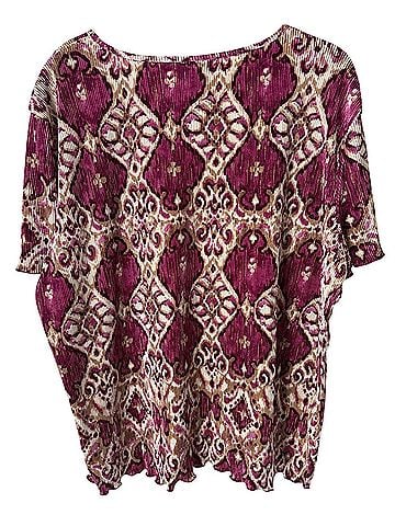 Alfred Dunner Short Sleeve Blouse (view 2)