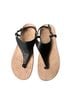 Vionic 100% Leather Solid Black Sandals Size 9 - photo 1