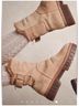 Free People 100% Suede Tan Boots Size 9 1/2 - photo 7