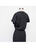 SPANX Solid Black Casual Dress Size XS - photo 7