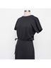 SPANX Solid Black Casual Dress Size XS - photo 8