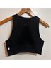 Zella Black Teal Yellow White Sports Bra Size S - photo 3
