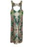 Corey Lynn Calter 50% Viscose 50% Rayon 100% Polyester Floral Multi Color Jumpsuit Size 8 - photo 2