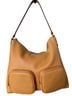 Michael Kors 100% Leather Solid Orange Leather Hobo One size - photo 1
