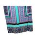 Soma Bow Print Graphic Teal Purple Pink Casual Dress Size S - photo 4
