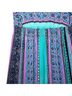 Soma Bow Print Graphic Teal Purple Pink Casual Dress Size S - photo 3